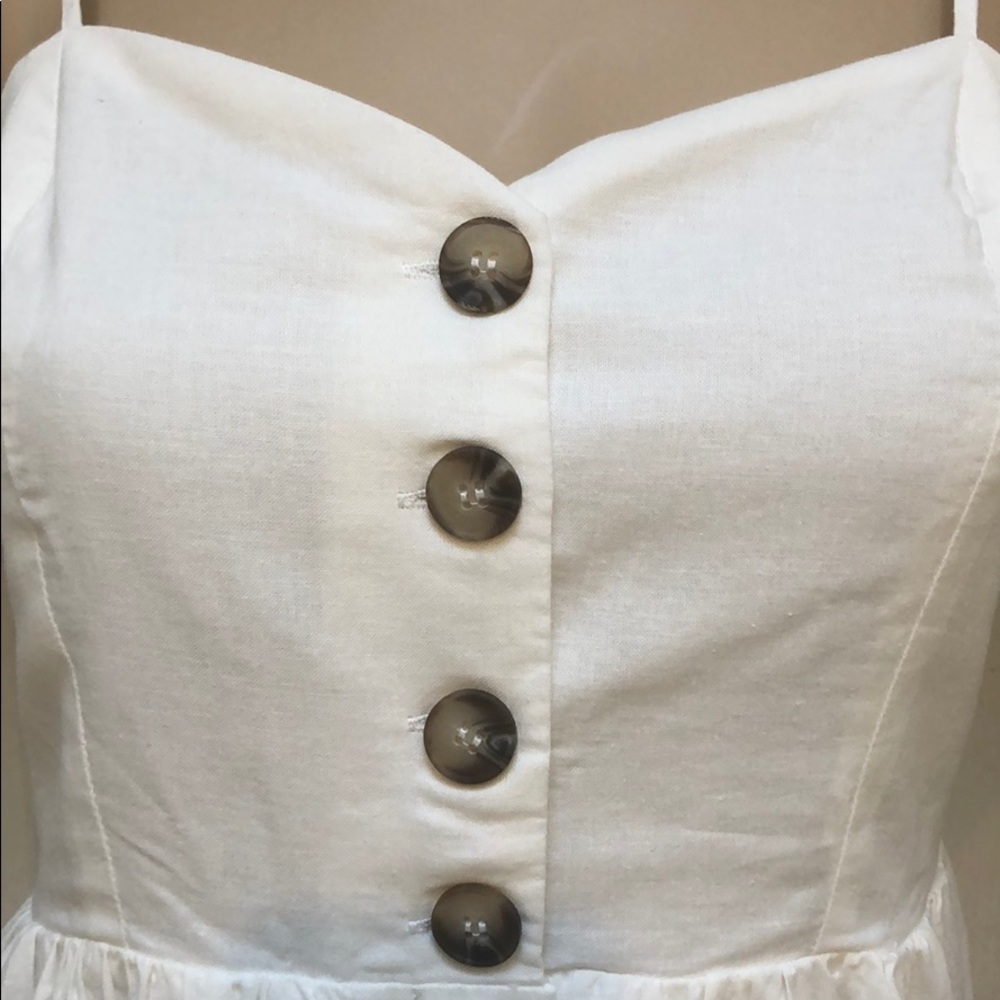 IVORY MIDI DRESS - Picture 5 of 7